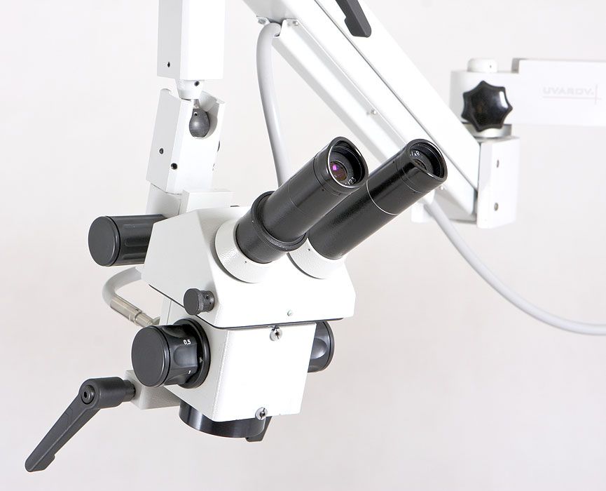 Modern dental microscope used at Anish Dental Care Kochi for precise root canal treatment